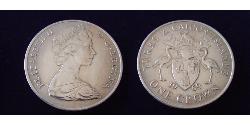 1 Crown Turks- und Caicosinseln Kupfer/Nickel Elizabeth II (1926-2022)