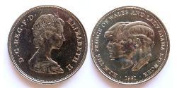 1 Crown Vereinigtes Königreich (1922-) Kupfer/Nickel Elizabeth II (1926-2022)