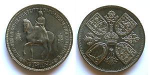 1 Crown Vereinigtes Königreich (1922-) Kupfer/Nickel Elizabeth II (1926-2022)