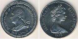 1 Crown Isla de Man Níquel/Cobre Isabel II (1926-2022)
