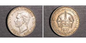 1 Crown Australia (1788 - 1939) Plata Jorge VI (1895-1952)