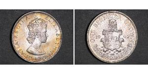 1 Crown Bermudas Plata Isabel II (1926-2022)