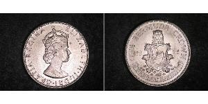 1 Crown Bermudas Plata Isabel II (1926-2022)