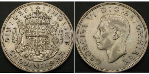 1 Crown Reino Unido Plata 