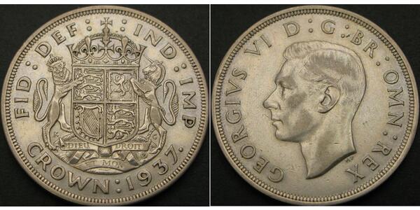 1 Crown Reino Unido Plata 