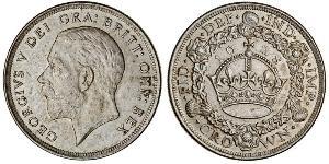1 Crown Reino Unido (1922-) Plata Jorge V (1865-1936)