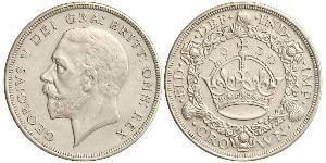 1 Crown Reino Unido (1922-) Plata Jorge V (1865-1936)
