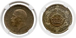 1 Crown Reino Unido (1922-) Plata Jorge V (1865-1936)