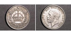 1 Crown Reino Unido (1922-) Plata Jorge V (1865-1936)