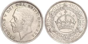 1 Crown Reino Unido (1922-) Plata Jorge V (1865-1936)