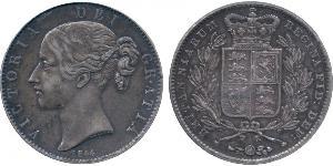 1 Crown Reino Unido de Gran Bretaña e Irlanda (1801-1922) Plata Victoria (1819 - 1901)