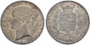 1 Crown Reino Unido de Gran Bretaña e Irlanda (1801-1922) Plata Victoria (1819 - 1901)