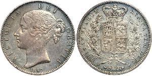 1 Crown Reino Unido de Gran Bretaña e Irlanda (1801-1922) Plata Victoria (1819 - 1901)