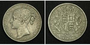 1 Crown Reino Unido de Gran Bretaña e Irlanda (1801-1922) Plata Victoria (1819 - 1901)