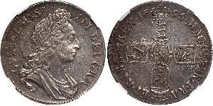 1 Crown Reino de Inglaterra (927-1649,1660-1707) Plata Guillermo III (1650-1702)