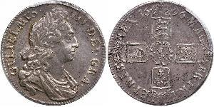 1 Crown Reino de Inglaterra (927-1649,1660-1707) Plata Guillermo III (1650-1702)