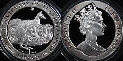 1 Crown Australien (1939 - ) Silber Elizabeth II (1926-2022)