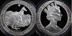 1 Crown Australien (1939 - ) Silber Elizabeth II (1926-2022)