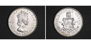 1 Crown Bermuda Silber Elizabeth II (1926-2022)