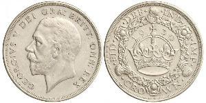 1 Crown Vereinigtes Königreich (1922-) Silber George V (1865-1936)