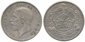 1 Crown Vereinigtes Königreich (1922-) Silber George V (1865-1936)