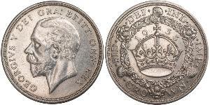 1 Crown Vereinigtes Königreich (1922-) Silber George V (1865-1936)