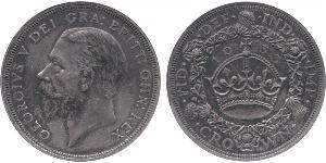 1 Crown Vereinigtes Königreich (1922-) Silber George V (1865-1936)