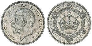 1 Crown Vereinigtes Königreich (1922-) Silber George V (1865-1936)