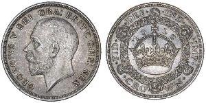 1 Crown Vereinigtes Königreich (1922-) Silber George V (1865-1936)