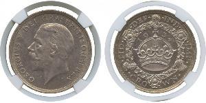 1 Crown Vereinigtes Königreich (1922-) Silber George V (1865-1936)