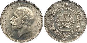 1 Crown Vereinigtes Königreich (1922-) Silber George V (1865-1936)