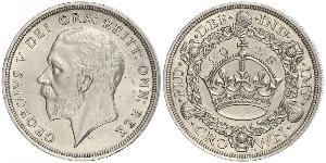 1 Crown Vereinigtes Königreich (1922-) Silber George V (1865-1936)