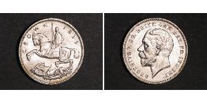 1 Crown Vereinigtes Königreich von Großbritannien und Irland (1801-1922) Silber George V (1865-1936)