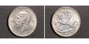 1 Crown Vereinigtes Königreich von Großbritannien und Irland (1801-1922) Silber George V (1865-1936)