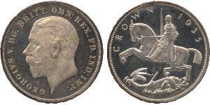 1 Crown Vereinigtes Königreich von Großbritannien und Irland (1801-1922) Silber George V (1865-1936)