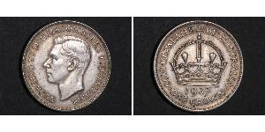 1 Crown Australia (1788 - 1939) Silver George VI (1895-1952)