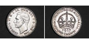 1 Crown Australia (1788 - 1939) Silver George VI (1895-1952)