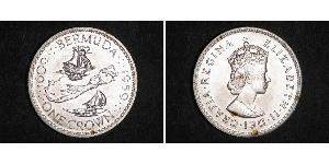 1 Crown Bermuda Silver Elizabeth II (1926-2022)