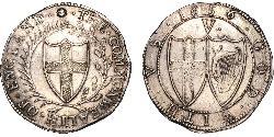 1 Crown Kingdom of England (927-1649,1660-1707) Silver 