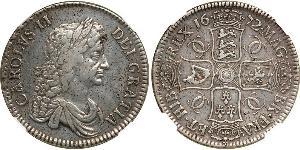 1 Crown Kingdom of England (927-1649,1660-1707) Silver Charles II (1630-1685)