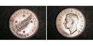 1 Crown New Zealand Silver George VI (1895-1952)