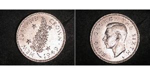 1 Crown New Zealand Silver George VI (1895-1952)