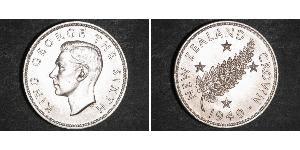 1 Crown New Zealand Silver George VI (1895-1952)