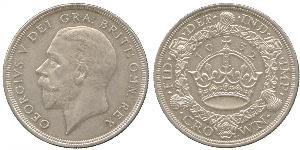 1 Crown United Kingdom (1922-) Silver George V of the United Kingdom (1865-1936)