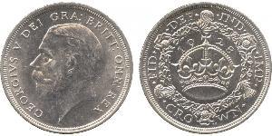 1 Crown United Kingdom (1922-) Silver George V of the United Kingdom (1865-1936)