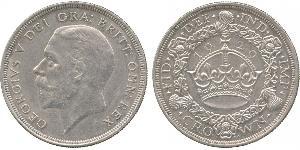 1 Crown United Kingdom (1922-) Silver George V of the United Kingdom (1865-1936)