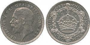 1 Crown United Kingdom (1922-) Silver George V of the United Kingdom (1865-1936)