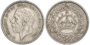 1 Crown United Kingdom (1922-) Silver George V of the United Kingdom (1865-1936)