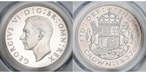 1 Crown United Kingdom (1922-) Silver George VI (1895-1952)