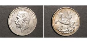 1 Crown United Kingdom of Great Britain and Ireland (1801-1922) Silver George V of the United Kingdom (1865-1936)